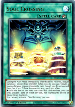 Soul Crossing - EGO1-EN002 - Ultra Rare - 1st Edition - Yugioh - Image 1