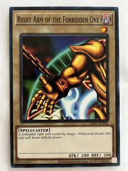 Right Arm of the Forbidden One LDK2-ENY05 Legendary Decks II Unlimited - Image 1