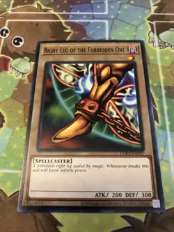 Yu-Gi-Oh! TCG Right Leg of the Forbidden One Legendary Decks II LDK2-ENY07 - Image 1