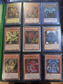 Yu-Gi-Oh Binder Collection Extra Deck Monsters Mix Of Rare, Super, Ultra, Secret - Image 1