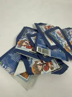 8 X Vintage YuGiOh Sealed Sticker Packs - Yu-Gi-Oh! GX (TV Tokyo/Upper Deck) - Image 2