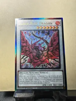 Yugioh - Black Rose Dragon (PUR) - RA04-EN057 - Near Mint - Image 1