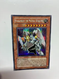 Yugioh Valkyrion The Magna Warrior SDD-001 Prismatic Secret Rare VLP/NM - Image 3