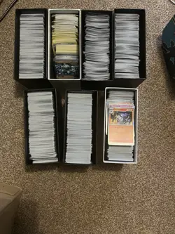 Pokemon TCG Holo/Reverse holo job lot over 3000 cards & extras - Image 1