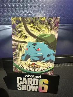 Topps Pokemon Bulbasaur Card #01 (Black) - Image 1