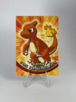 Pokemon TCG - Topps Charmeleon #05 - Non-Holo Black Logo Card - Tv Series 1 - NM - Image 1