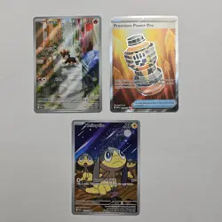 Mega Evolution Cards - Litleo IR, Helioptile IR, Premium Power Pro Full Art - Image 1