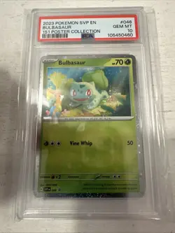 2023 POKEMON SVP ENG 151 POSTER COLLECTION PROMO PSA 10s SEQUENTIAL # 3 CARD LOT - Image 5