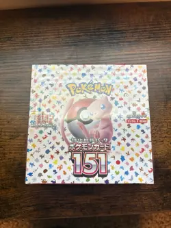 POKEMON CARD SCARLET & VIOLET 151 BOOSTER BOX NEW JAPANESE - Image 1