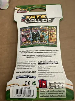 FATES COLLIDE Booster Pack Sealed MINT Pokemon Cards - Image 2