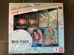 Bandai One Piece Trading Card Game - Illustration Box Volume 1 New/Sealed - Image 1