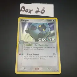 Shelgon 45/107 - Holo BLEED Stamped - EX Deoxys - 2005 POKEMON CARD - NM/M - Image 1
