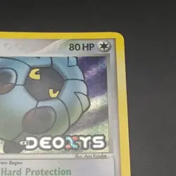 Shelgon 45/107 - Holo BLEED Stamped - EX Deoxys - 2005 POKEMON CARD - NM/M - Image 3