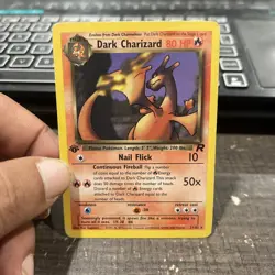 Dark Charizard - 21/82 - Pokemon Team Rocket 1st Edition Rare Card WOTC HP - Image 3