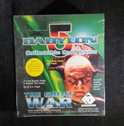 Babylon 5: The Great War Collectible Trading Card Game - Sealed Box - Image 1