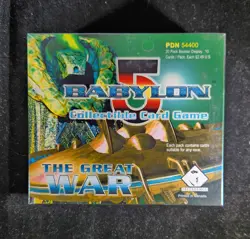 Babylon 5: The Great War Collectible Trading Card Game - Sealed Box - Image 2