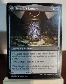 MTG Tergrid God Of Fright Tergrid's Lantern LP X1 Magic The Gathering Kaldheim - Image 2