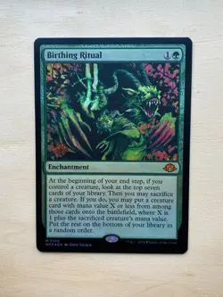 Birthing Ritual Modern Horizons 3 Foil Prerelease - Image 1