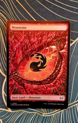 Mountain 0290 (FOIL) | Tarkir: Dragonstorm (MTG) | NM EN | RARE - Image 2