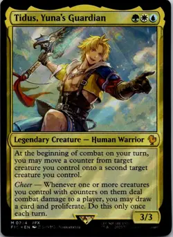 Tidus, Yuna's Guardian (Surge Foil) M Commander: FINAL FANTASY 224 NM - Image 1