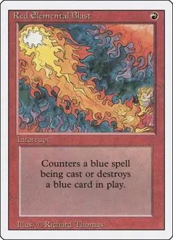 4x Red Elemental Blast (Revised Edition) - Image 1