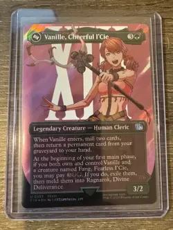 Magic The Gathering Final Fantasy Surge Foil Vanille, Cheerful I'Cie #0537 - Image 1
