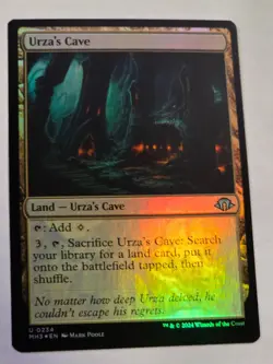 MTG - Urza's Cave FOIL - Modern Horizons 3 - Image 1