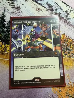 Magic - Behold the Sinister Six! M 0221 (Borderless) Marvel's Spider-Man Regular - Image 3