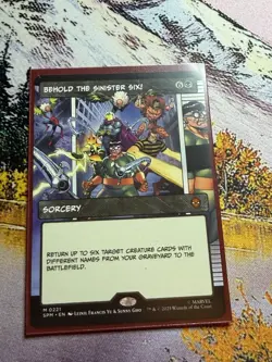 Magic - Behold the Sinister Six! M 0221 (Borderless) Marvel's Spider-Man Regular - Image 4
