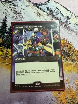 Magic - Behold the Sinister Six! M 0221 (Borderless) Marvel's Spider-Man Regular - Image 5