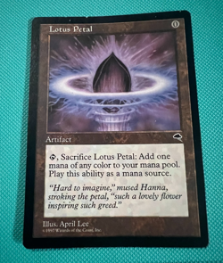 Lotus Petal - Tempest - MTG - Magic the Gathering - Image 1