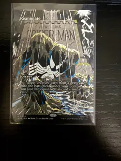 Reanimate, Borderless Art 0020, Spider-Man Marvel, Magic MTG NM Non Foil - Image 1
