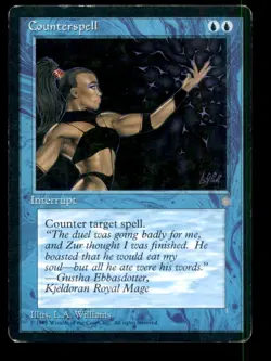 MTG Counterspell LP Light Play Ice Age [5010] - Image 1