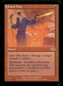 MTG Lava Dart LP Light Play Judgment [5156] - Image 1