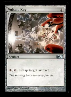 MTG Voltaic Key LP Light Play Magic 2011 [5341] - Image 1