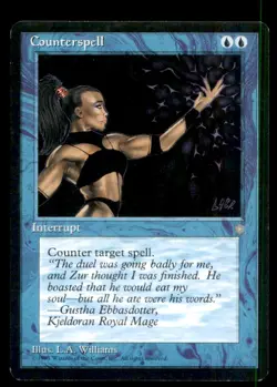 MTG Counterspell LP Light Play Ice Age [5005] - Image 1