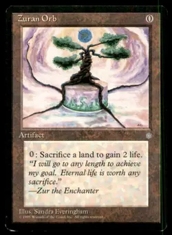 MTG Zuran Orb LP Light Play Ice Age [5079] - Image 1