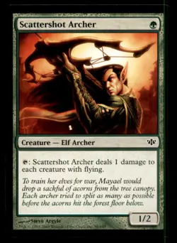 MTG Scattershot Archer LP Light Play Conflux [5144] - Image 1