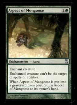 MTG Aspect of Mongoose LP Light Play Time Spiral [5228] - Image 1