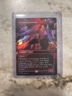 Screaming Nemesis Duskmourn: House Of Horror Showcase MTG NM+ - Image 1