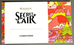 Non-Foil Flower Power Full Art Land Secret Lair Magic The Gathering - Image 1