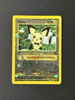 Pokemon Pichu 35/53 Wotc Promo Reverse Holo - Image 1