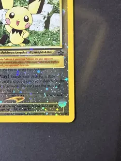 Pokemon Pichu 35/53 Wotc Promo Reverse Holo - Image 5