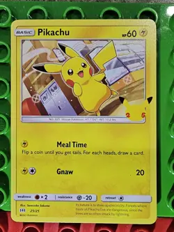 Pokemon Card - Pikachu Mcdonalds 25/25 25th Anniversary Promo 2021 Pokemon - Image 3