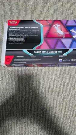 Pokemon Lugia ex & Latias ex Premium Collection (Slight Damage) - Image 4