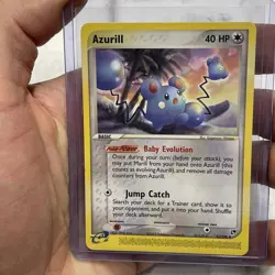 Pokemon Azurill Sandstorm SS Basic Baby Evolution 31/100 Non-Holo Uncommon NM - Image 1