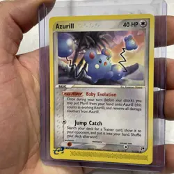 Pokemon Azurill Sandstorm SS Basic Baby Evolution 31/100 Non-Holo Uncommon NM - Image 2