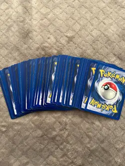 Base Set Pokemon Non Holo Rare Lot (53) Bulk Vintage WOTC No Duplicates Unique - Image 2