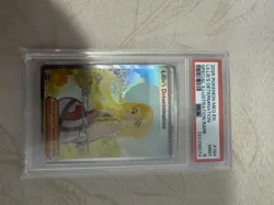 Lillie's Determination SIR #184 PSA 9 Near Mint Pokemon Mega Evolutions - Image 1