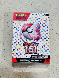 Pokemon TCG Scarlet and Violet 151 Booster Bundle SEALED 820650853210 - Image 1